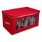 Simplify Storage Box, 24.41 in L, 12.2 in W, 24.41 in H, Red, Polyester 9067 - alternate 1